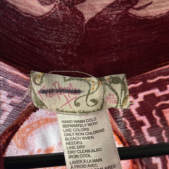 Free People Bohemian Floral Kimono Cardigan - Picture 3 of 5